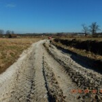 Stabilisierung des Straßenunterbaus